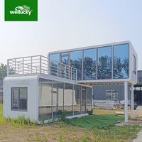 Unidad de Alojamiento Móvil Modular Moderna con Estructura Aislada, Espacio de Vivienda en Resort Panorámico, Casa Cabaña Estilo Apple
