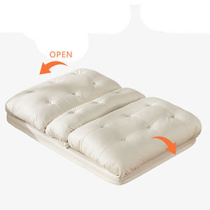 Nuevo Sofá Cama Plegable Minimalista Asiático Moderno Contemporáneo con Fundas de Tela Personalizadas - Product Image 3