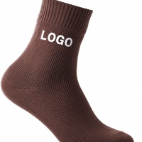 Chaussettes imperméables unisexes mi-mollet en coton épais – Respirantes pour l'été, anti-humidité, pour la randonnée en rivière, chaussettes Mudu