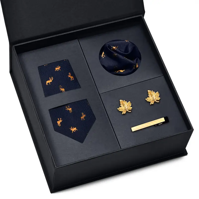 Бесплатная доставка синий разноцветный галстук наборы мужские галстуки и носовой платок Набор шелковых галстуков