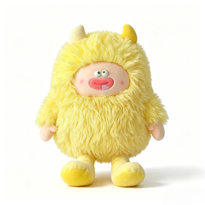 Peluche Mostro Carino All'Ingrosso, 5 <span class=keywords><strong>Colori</strong></span>, Divertente Bambola Mostro con Faccia Ricamata, Regalo per Feste di Compleanno per Bambini - Product Image 4