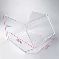Boîte à bonbons empilable à 3 niveaux en acrylique transparente pour le stockage de bonbons en vrac