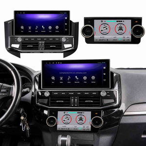 Kit combiné écran Android 12.3 pouces et panneau AC 6.9 pouces, cockpit numérique pour Mitsubishi Pajero V93 V97 2007-2020 - Product Image 1
