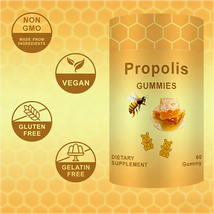 Gummies de <span class=keywords><strong>propolis</strong></span> personnalisées Vitahall pour le soutien immunitaire - Bonbons gélifiés de qualité alimentaire pour adultes - Product Image 3