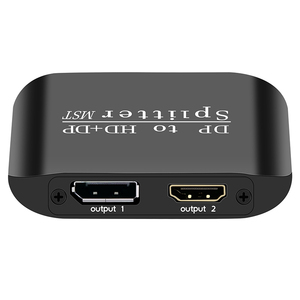 DP <span class=keywords><strong>DisplayPort</strong></span> 4K60hz/1080P60hz vers <span class=keywords><strong>HDMI</strong></span> + DP <span class=keywords><strong>Splitter</strong></span> MST / SST pour projecteur moniteur HDTV Support 3D/HDR - Product Image 3