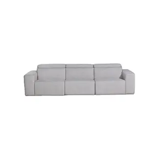 Nuovo modello di lusso camera mobili Interior Design minimalista tessuto sezionale soggiorno caldo ed elegante divano Set con audio