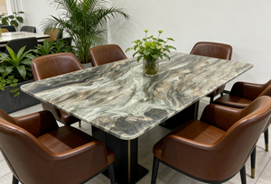 Mármol Natural del Río Rin (Verde Oscuro y Vetas Negras): Ideal para Paredes Decorativas de Lujo e Interiores de Alta Gama - Product Image 4