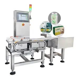 Check weigher machine box weight check machine with rejection