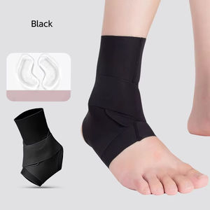 Attelle de cheville fine à compression en nylon et élasthanne avec sangle réglable – Manchon de soutien durable pour entorse de la cheville et déchirure des ligaments - Product Image 4