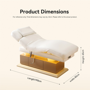 Cama <span class=keywords><strong>de</strong></span> Belleza Eléctrica <span class=keywords><strong>de</strong></span> Lujo YINGPAI con 4 Motores, Cajón <span class=keywords><strong>de</strong></span> Almacenamiento Oculto, Mesa <span class=keywords><strong>de</strong></span> Tratamiento con Calefacción, Sofá <span class=keywords><strong>de</strong></span> Masaje para Spa, <span class=keywords><strong>Puerto</strong></span> USB - Product Image 6