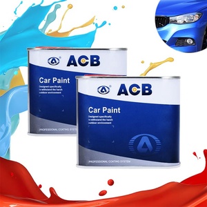 สีอะคริลิค ACB สีสด ติดทนนาน ปิดผิวเรียบเนียน 1K เมทัลลิก สำหรับเคลือบสีรถยนต์ 2K สำหรับซ่อมสีรถยนต์ - Product Image 5