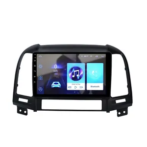 9 "android Cámara inversa vista trasera de coche con reproductor de video radio mirrorring BT para Hyundai YF SONATA 2006-2011Touch pantalla