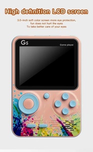 Vendita calda classico G5 500 in 1 Retro gioco portatile Console di gioco <span class=keywords><strong>per</strong></span> regalo giocattoli <span class=keywords><strong>per</strong></span> bambini <span class=keywords><strong>adulti</strong></span> giocatore di videogiochi ragazzo G5 Console - Product Image 3