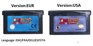 Para Super <span class=keywords><strong>Mario</strong></span> Advance <span class=keywords><strong>Bros</strong></span> Yoshi's Island World para GBA Cartucho de videojuego Material plástico Original para juego GBA - Product Image 4