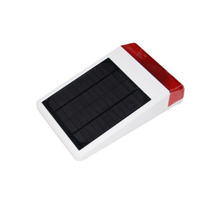 Allarme di Sicurezza Domestica Esterno Solare con Avvisatore Acustico Anti-Smontaggio Impermeabile Antifurto Wireless ad Alto Volume con Luce YL-007AT - Product Image 2