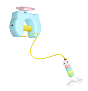 Jouet Électrique Automatique Écologique pour Animaux de Compagnie, Plume <span class=keywords><strong>Yo</strong></span>-<span class=keywords><strong>Yo</strong></span> Suspendue à la Porte, Amusant pour l'Auto-Entretenement des Chats, Intelligent, en Fausse Fourrure Moderne, Vente en Gros - Product Image 5