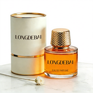 New Design 50ml Round clear Perfume <b>Bottle</b> 30ml 100ml Glass Perfume <b>Bottle</b> Luxury Perfume <b>Bottles</b> With Custom Cylindrical Box - Product Image 1