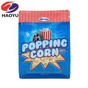 Bolsa de sellado cuádruple, fuelle lateral, cierre de cremallera inferior cuadrada, bolsas de plástico transparente para sal de roca - Product Image 4