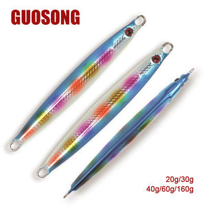 Señuelo de Pesca Jigging de Larga Distancia Major Metal Craft, 20g-160g, con Diseño Biónico Luminoso para Atraer Carpas en Ríos y Lagos - Product Image 1