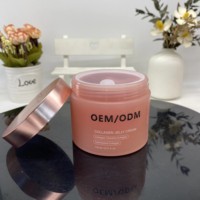 Crème blanchissante naturelle la plus vendue au glutathion et à l'acide glycolique, gel hydratant anti-rides et liftant pour le visage