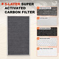Filtre d'admission en gros d'usine, filtre à air conditionné pour voiture, ensemble de filtres d'habitacle pour Tesla Model Y 2020-2026, Model Y 2025 2026