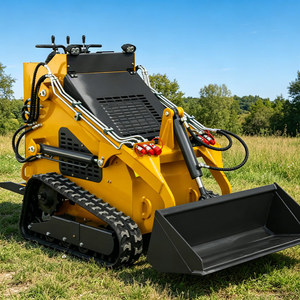Powerful Mini Compact <b>Wheel</b> Skid Steer <b>Small</b> Track Skid Steer for Sale Wholesale Factory Price China Supplier - Product Image 4