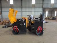 Petit rouleau compresseur: tambour en acier vibrant à main de 2 tonnes, simple ou double, compacteur de sol vibrant à asphalte/pelouse de 1.5 tonnes
