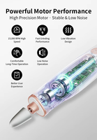 Perceuse à ongles électrique professionnelle silencieuse, 10 vitesses réglables, 10 têtes de ponçage, sans fil, rechargeable, pour salon de manucure et usage domestique