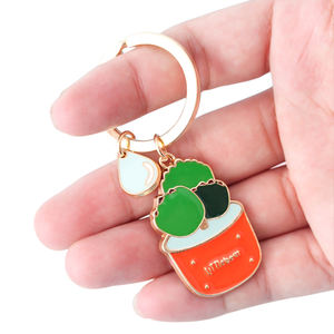 Porte-clés personnalisés en acier inoxydable double face rotatif en émail imperméable Souvenir Logo 2D 3D - Product Image 6