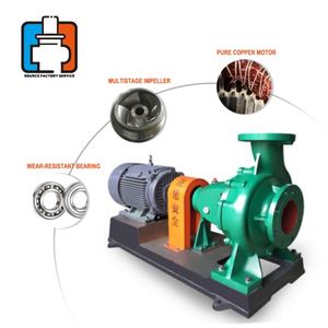Industrial Grade Single Stage High Flow Water Light Oil <b>Pump</b> Single <b>Suction</b> End <b>Suction</b> Energy Efficient Pipeline <b>Pump</b> - Product Image 4