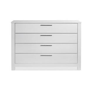 Mueble de dormitorio gris con cajones para niños, mueble barato de mediados de siglo - Product Image 3