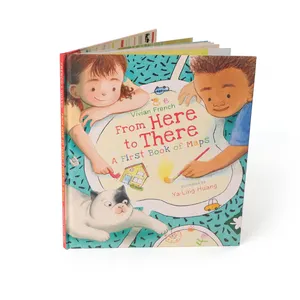 소녀 게임 아기 교육 학습 보드 책을위한 새로운 어린이 책 동화 이야기 책 2024