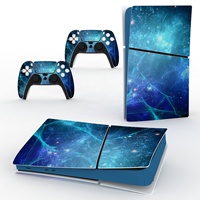 Pour PS5 Slim Digital Console & Controller Decal-Ensemble d'autocollants de protection