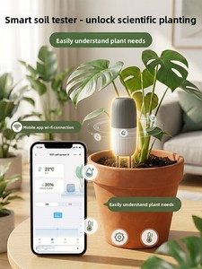 Capteur de température et d'humidité du sol WiFi, détecteur de sol sans fil intelligent <span class=keywords><strong>Tuya</strong></span> avec <span class=keywords><strong>arrosage</strong></span> automatique - Product Image 1