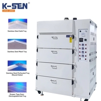 Oven Udara Panas Presisi Industri Tipe Walk-In Baja Anti Karat Terprogram untuk Pematrian PCB Bersertifikasi ISO OEM