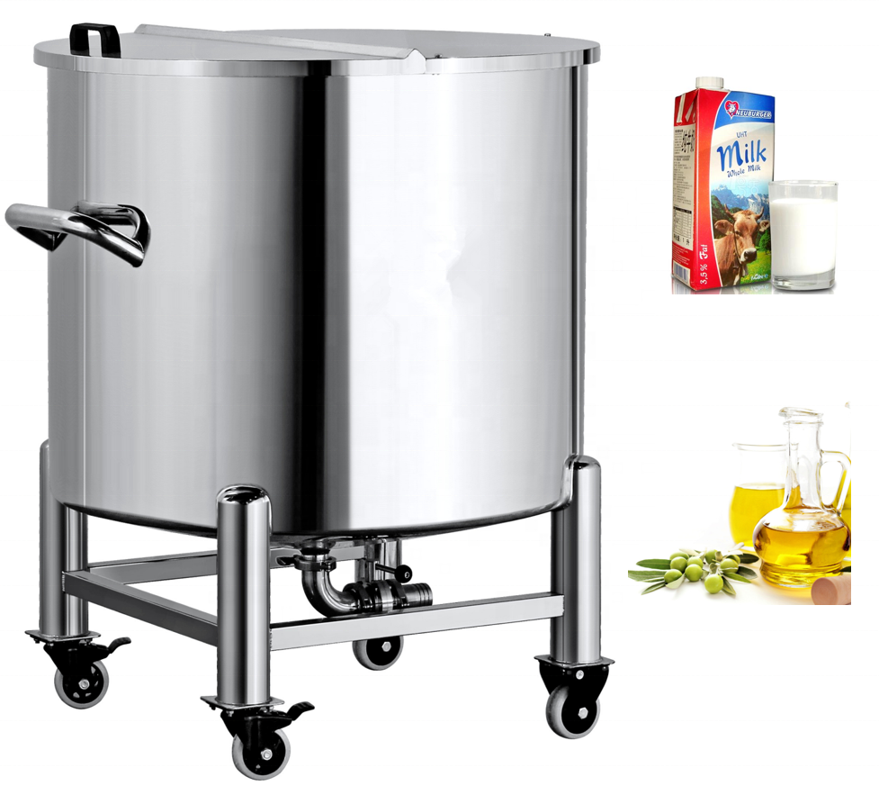 Съемный прочный резервуар для хранения духов из нержавеющей стали, 200 л, 300 л, 500 л, герметичный косметический резервуар