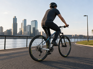 Bicicleta de Montaña de Fibra de Carbono para Ciclismo de Cross Country con Cableado Interno, Frenos de Disco Hidráulicos y Transmisión de 10 Velocidades - Product Image 4
