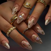 Machine à ongles réutilisables de luxe, ongles acryliques personnalisés par pression, ongles artificiels