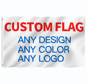 Chine Usine Personnalisé Polyester Broderie Mince Ligne Bleue USA Drapeau National Drapeaux En Nylon - Product Image 3