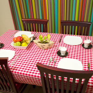 Mantel de Algodón Tejido Personalizable con Diseño Elegante para Comedor, Hogares y Eventos, Aspecto de Alta Gama, Producción OEM y al por Mayor - Product Image 1