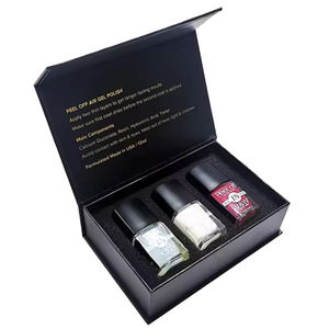 Faux ongles pour <span class=keywords><strong>femmes</strong></span>, lot de pièces, ongles artificiels, personnalisé, paillettes acryliques, cercueil, pression, Kit pour strass - Product Image 3