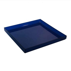 Glossy Black Acrylic <strong>Butler</strong> <strong>Tray</strong> Black Acrylic <strong>Trays</strong> Acrylic Tea <strong>Tray</strong> - Product Image 3