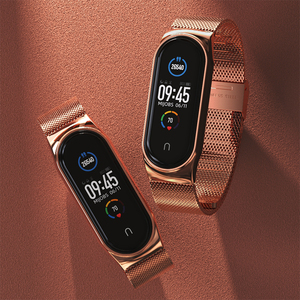 Correa de reloj Mijobs versión <span class=keywords><strong>global</strong></span> para <span class=keywords><strong>Mi</strong></span> <span class=keywords><strong>Band</strong></span> 6 5 4 3, correa de metal de acero inoxidable, pulsera CS OEM, muy popular, 16 mm, 156~226 cm - Product Image 5