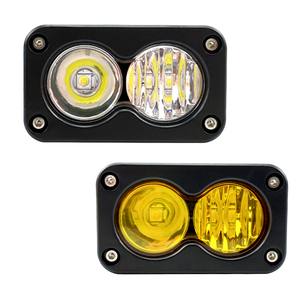 20w सफेद पीले रंग के नेतृत्व वाले हल्के बार स्पॉट बाढ़ कॉम्बो पोड्स के लिए कार ट्रक के लिए नई स्थिति - Product Image 3