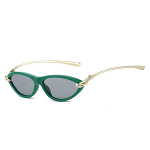 Gafas de Sol de Ojo de Gato de Alta Calidad para Mujer, Diseño Moderno, Protección UV400, Moda Transfronteriza, Nuevas Gafas de Sol de Ojo de Gato de Metal de Alta Calidad - Product Image 5