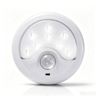 Veilleuse LED intelligente Pdlux PD-PIR2026, petite, avec détecteur de mouvement PIR automatique, alimentation électrique, certifiée ROHS, pour chambre à coucher
