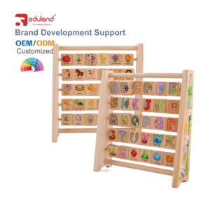 Educazione prescolare 26 <span class=keywords><strong>alfabeto</strong></span> apprendimento cornice giocattolo in legno - Product Image 1