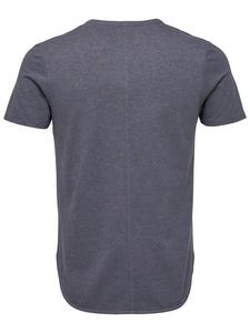 Camiseta de Manga Corta con Cuello Redondo para Hombre, Ajustada, de Poliéster/Algodón Grueso, con Serigrafía Personalizada con Logotipo Frontal - Product Image 3