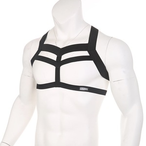 Ceinture ventrale érotique <span class=keywords><strong>tendance</strong></span> pour hommes européens et américains, sangle de poitrine sexy pour spectacles de danse, commerce extérieur - Product Image 4