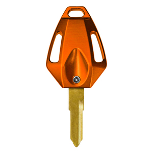 Modification de moto avec matériau en alliage d'aluminium CNC, clé de verrouillage électrique, <span class=keywords><strong>porte</strong></span>-<span class=keywords><strong>clés</strong></span> créatif, ébauche de clé en cuivre - Product Image 2